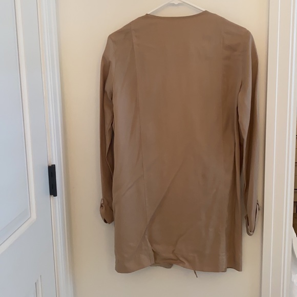 Collarless Trench - Picture 2 of 2